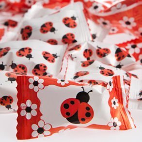 Party Sweets By Hospitality Mints Lady Bug Buttermints, 7 ounce Bags (Pack of 6) logo