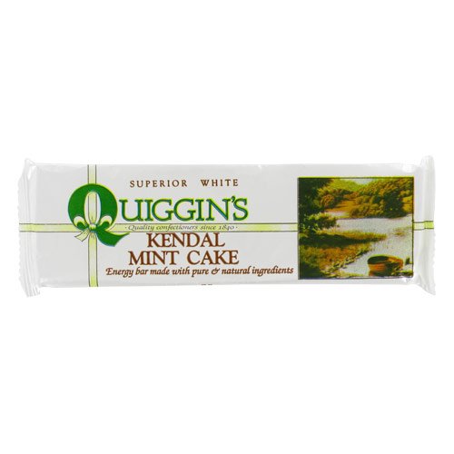 Quiggins White Kendal Mint Cake – 85g logo