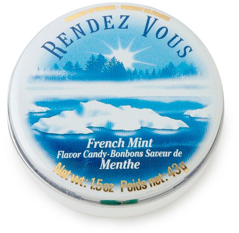 Rendez Vous French Mint, 1.5 ounce Tin (Pack of 12) logo