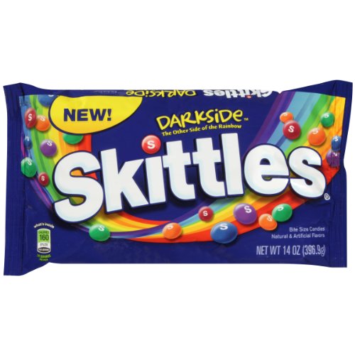 Skittles Darkside Mint, 14 Ounce (Pack of 12) logo