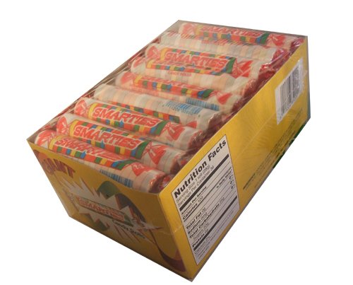 Smarties Candy Rolls, Giant, 36 Count logo
