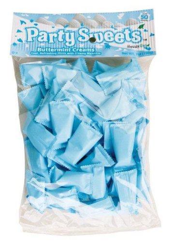 Solid Colors Party Sweets By Hospitality Mints Buttermints, 7 Oz Bags (6 Bags) logo