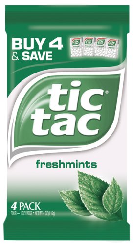 Tic Tac Freshmint Multi-pack, 3 Count (Pack of 12) logo