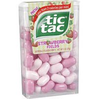 Tic Tac Strawberry Fields Breath Mints Case Pack 24 logo