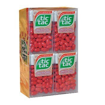 Tic Tacs Candy Mints 1 Ounce Packs (Pack of 24) logo