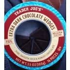 Trader Joe’s Extra Dark Chocolate Wedges logo