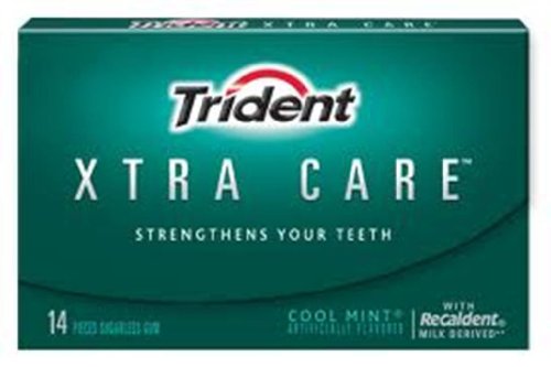 Trident Xtra Care Cool Mint 12 – 14 Piece Packs logo