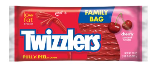 Twizzlers Cherry Pull N Peel, 21 Ounce (Pack of 12) logo