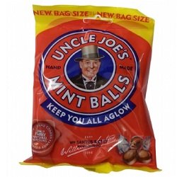 Uncle Joe’s Mint Ball 2.6 Oz Bags (Pack of 10) logo