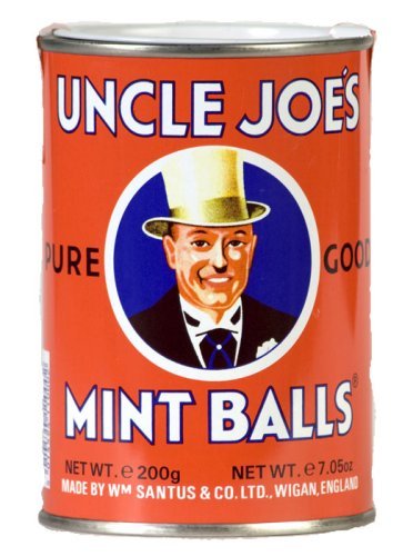 Uncle Joe’s Mint Balls In A Tin (Pack of 3) logo