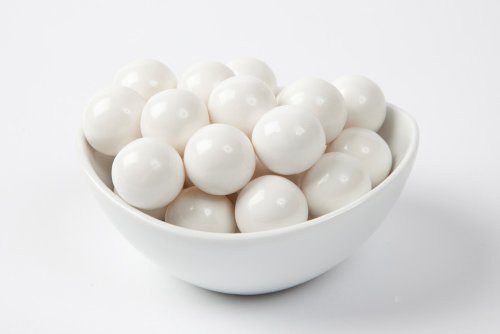 White Gourmet Gumballs (14 Pound Case) logo
