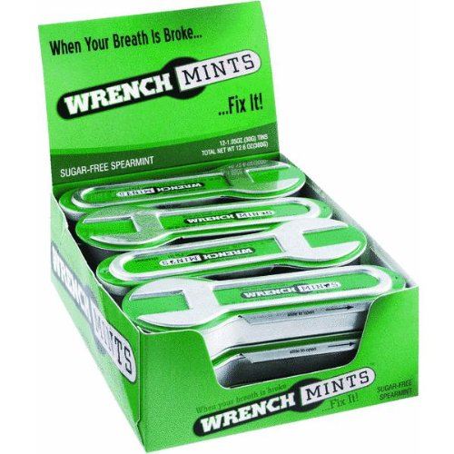 Wrench-shaped Mints logo